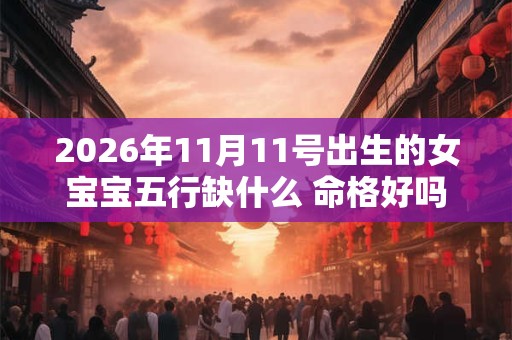 2026年11月11号出生的女宝宝五行缺什么 命格好吗