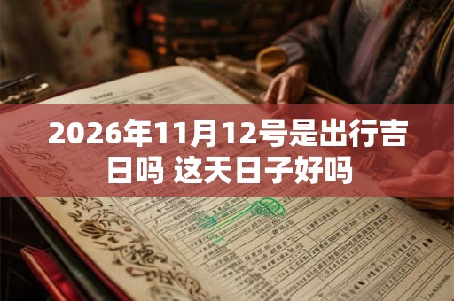 2026年11月12号是出行吉日吗 这天日子好吗