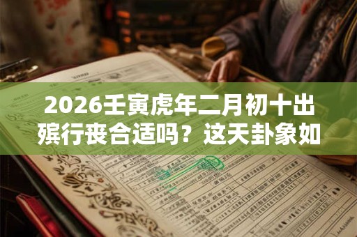2026壬寅虎年二月初十出殡行丧合适吗？这天卦象如何？