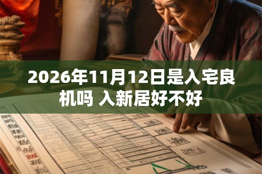 2026年11月12日是入宅良机吗 入新居好不好