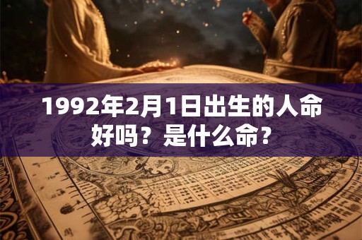 1992年2月1日出生的人命好吗?是什么命? 1992年2月1日出生的人命好吗?是什么命?