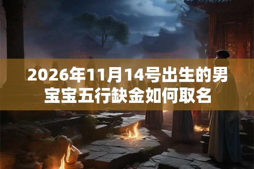 2026年11月14号出生的男宝宝五行缺金如何取名 2026年11月14号出生的男宝宝五行缺金如何取名