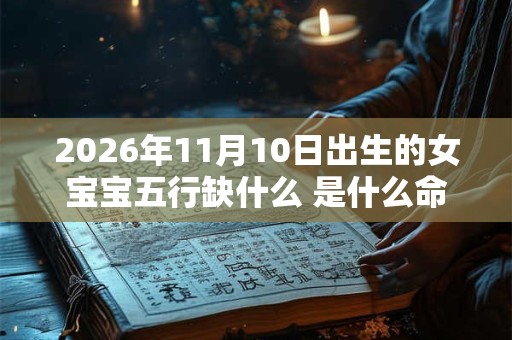 2026年11月10日出生的女宝宝五行缺什么 是什么命
