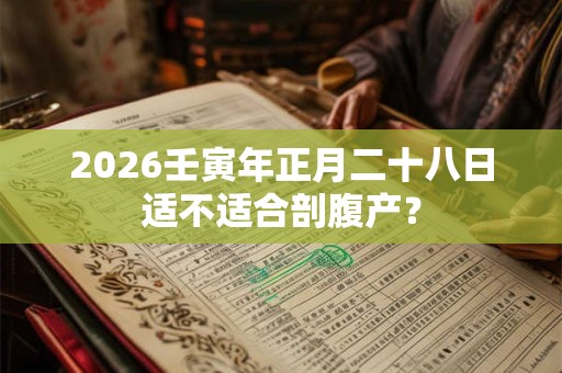 2026壬寅年正月二十八日适不适合剖腹产? 2026壬寅年正月二十八日适不适合剖腹产?