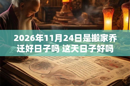 2026年11月24日是搬家乔迁好日子吗 这天日子好吗