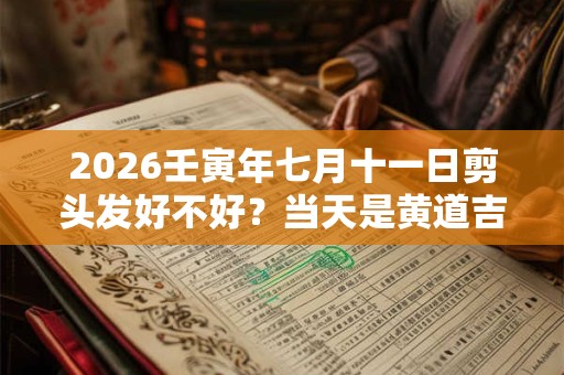 2026壬寅年七月十一日剪头发好不好？当天是黄道吉日吗？