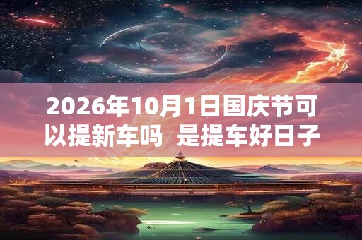 2026年10月1日国庆节可以提新车吗  是提车好日子吗