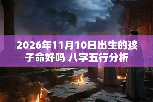 2026年11月10日出生的孩子命好吗 八字五行分析