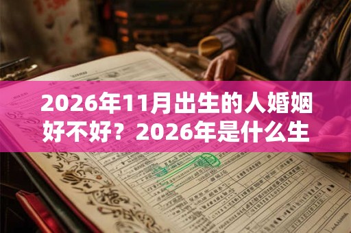 2026年11月出生的人婚姻好不好？2026年是什么生肖？