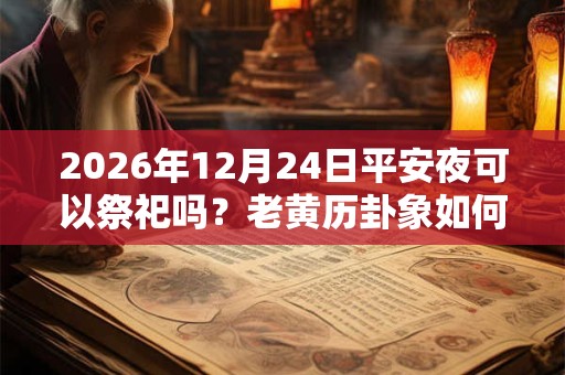 2026年12月24日平安夜可以祭祀吗？老黄历卦象如何？