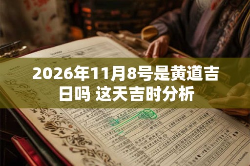 2026年11月8号是黄道吉日吗 这天吉时分析 2026年11月8号是黄道吉日吗 这天吉时分析