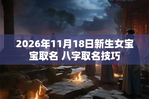 2026年11月18日新生女宝宝取名 八字取名技巧