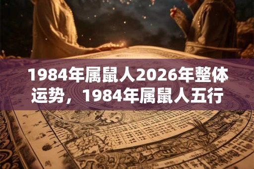 1984年属鼠人2026年整体运势,1984年属鼠人五行属什么? 1984年属鼠人2026年整体运势,1984年属鼠人五行属什么?
