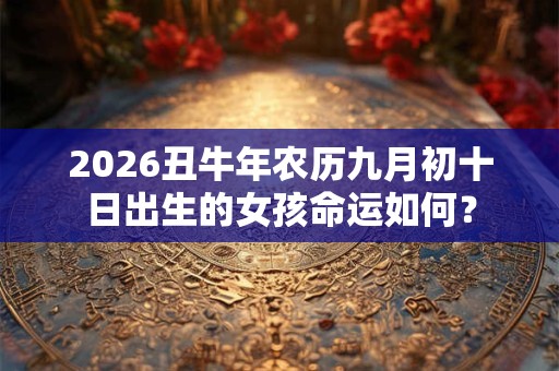 2026丑牛年农历九月初十日出生的女孩命运如何? 2026丑牛年农历九月初十日出生的女孩命运如何?