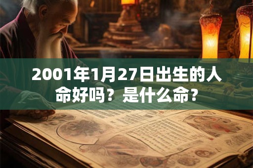 2001年1月27日出生的人命好吗?是什么命? 2001年1月27日出生的人命好吗?是什么命?