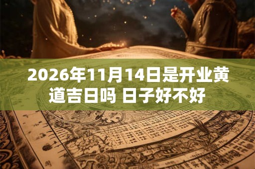 2026年11月14日是开业黄道吉日吗 日子好不好 2026年11月14日是开业黄道吉日吗 日子好不好