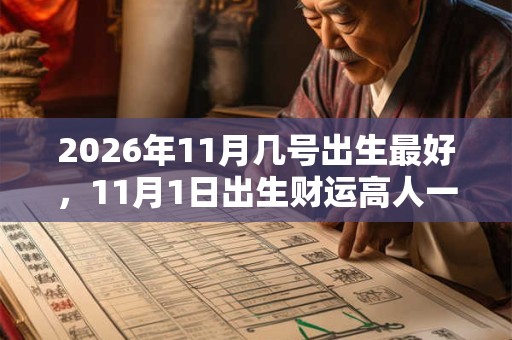 2026年11月几号出生最好，11月1日出生财运高人一等