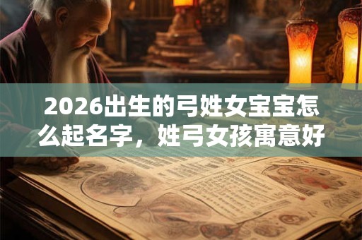 2026出生的弓姓女宝宝怎么起名字,姓弓女孩寓意好的名字 2026出生的弓姓女宝宝怎么起名字,姓弓女孩寓意好的名字