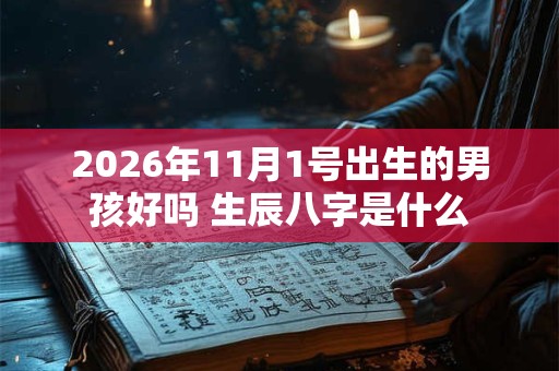 2026年11月1号出生的男孩好吗 生辰八字是什么