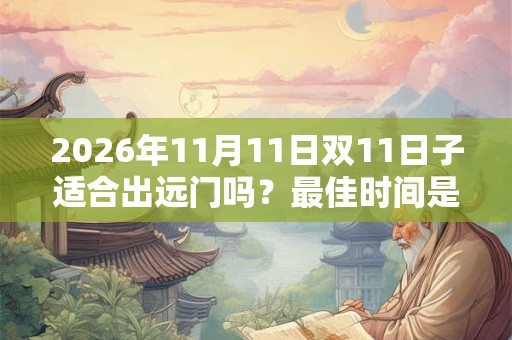 2026年11月11日双11日子适合出远门吗？最佳时间是什么？