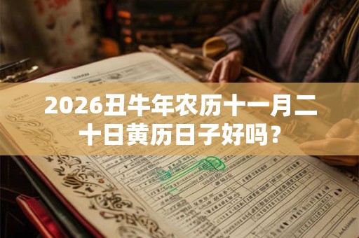 2026丑牛年农历十一月二十日黄历日子好吗? 2026丑牛年农历十一月二十日黄历日子好吗?