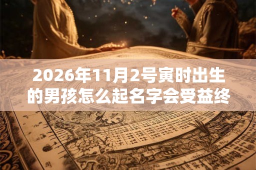 2026年11月2号寅时出生的男孩怎么起名字会受益终生 2026年11月2号寅时出生的男孩怎么起名字会受益终生