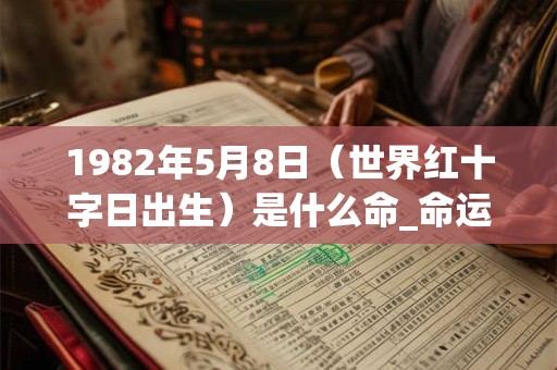 1982年5月8日（世界红十字日出生）是什么命_命运如何