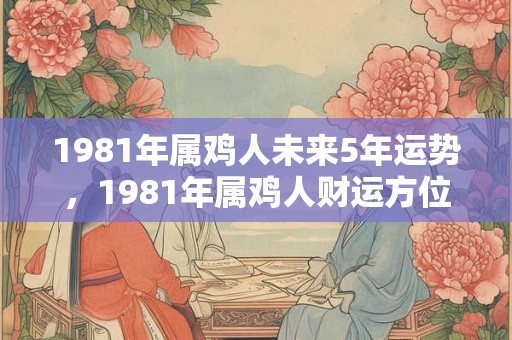 1981年属鸡人未来5年运势,1981年属鸡人财运方位 1981年属鸡人未来5年运势,1981年属鸡人财运方位