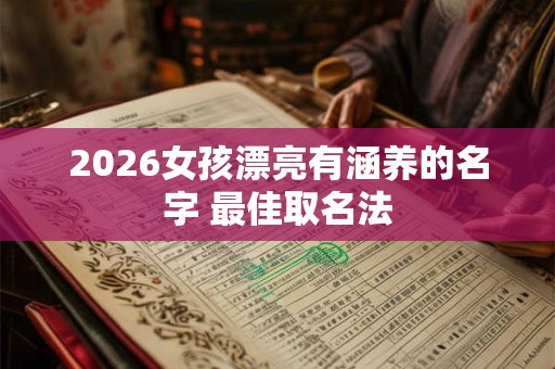 2026女孩漂亮有涵养的名字 最佳取名法 2026女孩漂亮有涵养的名字 最佳取名法