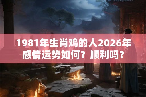 1981年生肖鸡的人2026年感情运势如何？顺利吗？