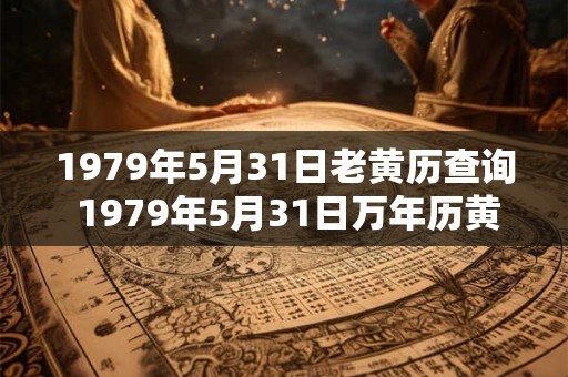 1979年5月31日老黄历查询 1979年5月31日万年历黄道吉日 1979年5月31日老黄历查询 1979年5月31日万年历黄道吉日