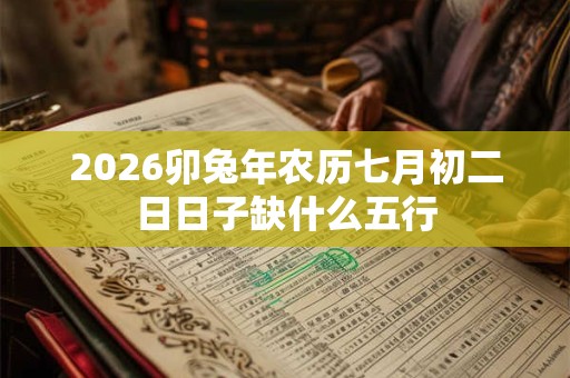 2026卯兔年农历七月初二日日子缺什么五行