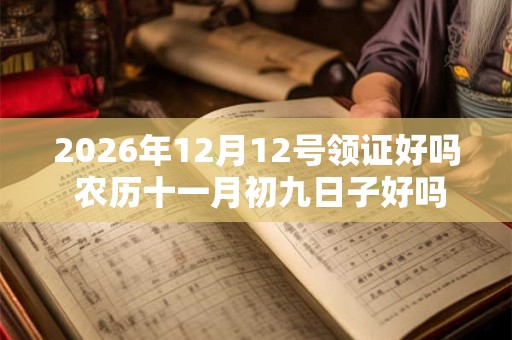 2026年12月12号领证好吗 农历十一月初九日子好吗