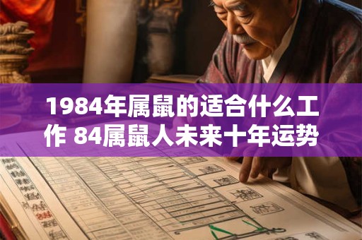 1984年属鼠的适合什么工作 84属鼠人未来十年运势 1984年属鼠的适合什么工作 84属鼠人未来十年运势