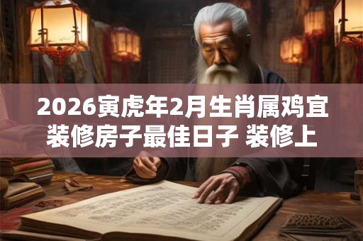 2026寅虎年2月生肖属鸡宜装修房子最佳日子 装修上等吉日