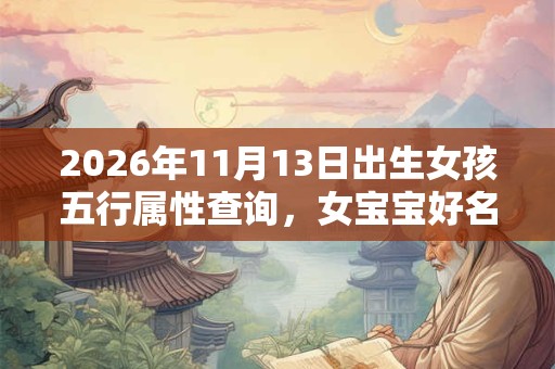 2026年11月13日出生女孩五行属性查询,女宝宝好名字合集 2026年11月13日出生女孩五行属性查询,女宝宝好名字合集