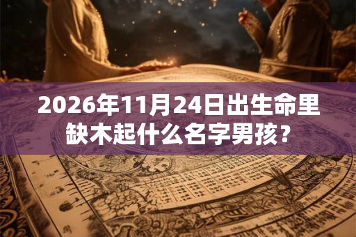 2026年11月24日出生命里缺木起什么名字男孩？