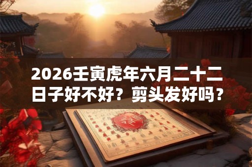 2026壬寅虎年六月二十二日子好不好?剪头发好吗? 2026壬寅虎年六月二十二日子好不好?剪头发好吗?