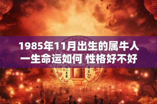 1985年11月出生的属牛人一生命运如何 性格好不好 1985年11月出生的属牛人一生命运如何 性格好不好