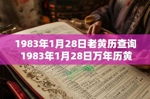 1983年1月28日老黄历查询 1983年1月28日万年历黄道吉日 1983年1月28日老黄历查询 1983年1月28日万年历黄道吉日