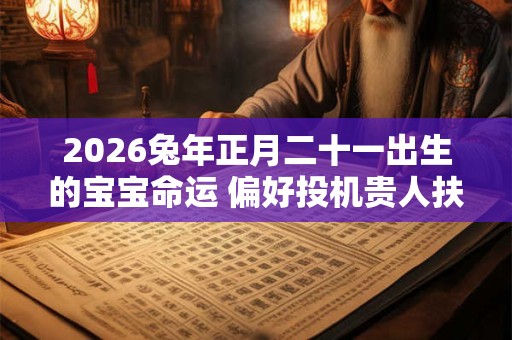 2026兔年正月二十一出生的宝宝命运 偏好投机贵人扶持 2026兔年正月二十一出生的宝宝命运 偏好投机贵人扶持