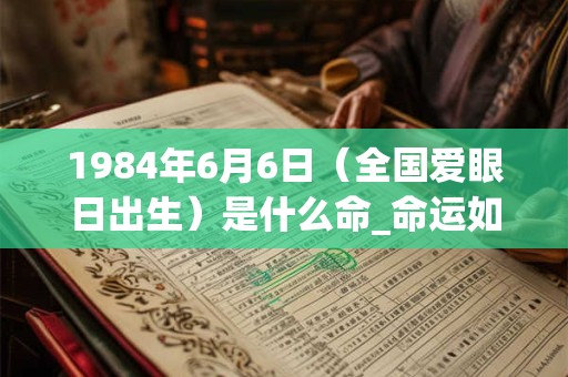 1984年6月6日(全国爱眼日出生)是什么命_命运如何 1984年6月6日(全国爱眼日出生)是什么命_命运如何