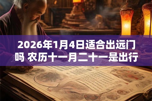 2026年1月4日适合出远门吗 农历十一月二十一是出行吉日吗