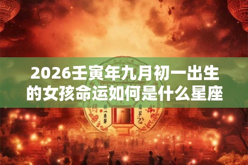 2026壬寅年九月初一出生的女孩命运如何是什么星座 2026壬寅年九月初一出生的女孩命运如何是什么星座