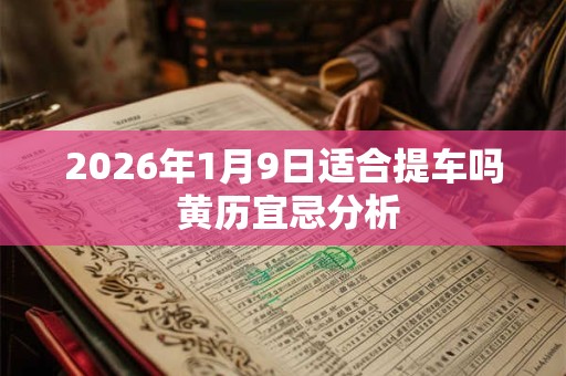 2026年1月9日适合提车吗 黄历宜忌分析