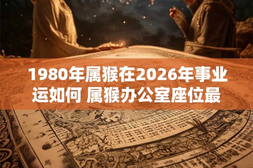 1980年属猴在2026年事业运如何 属猴办公室座位最佳位置! 1980年属猴在2026年事业运如何 属猴办公室座位最佳位置!