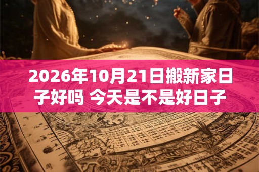 2026年10月21日搬新家日子好吗 今天是不是好日子