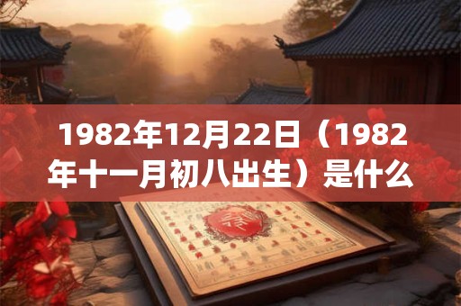 1982年12月22日(1982年十一月初八出生)是什么命_命运如何 1982年12月22日(1982年十一月初八出生)是什么命_命运如何