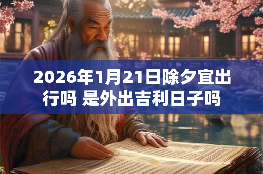 2026年1月21日除夕宜出行吗 是外出吉利日子吗 2026年1月21日除夕宜出行吗 是外出吉利日子吗