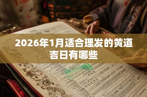 2026年1月适合理发的黄道吉日有哪些 2026年1月适合理发的黄道吉日有哪些